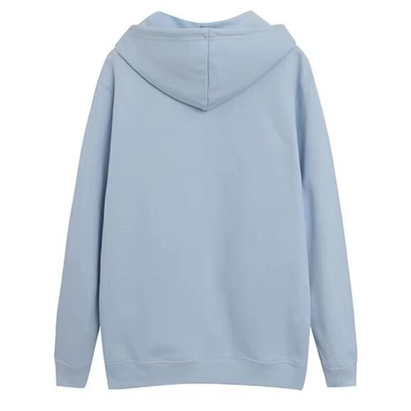 Disney Stitch Floral Blue Hoodie Women Size L Pullover Casual - Picture 4 of 5